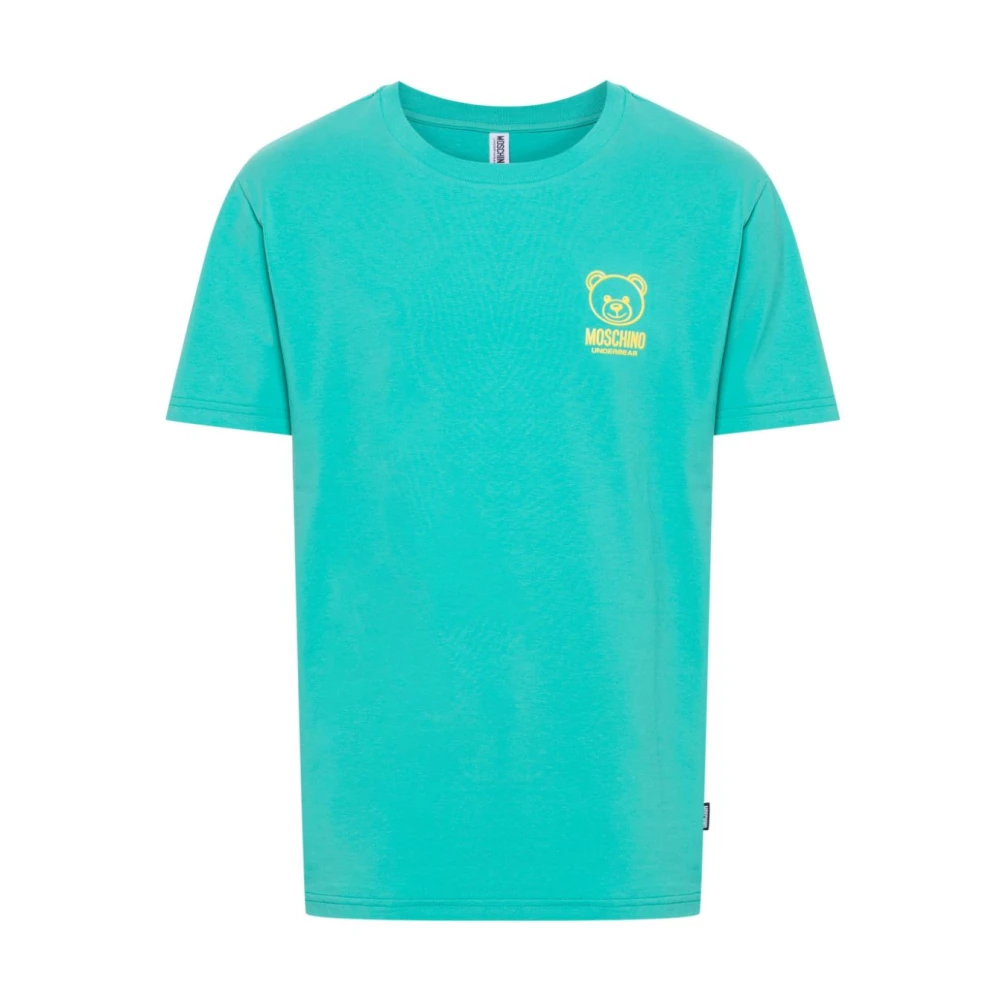 Moschino Groene Teddy Bear T-shirts en Polos Green Heren
