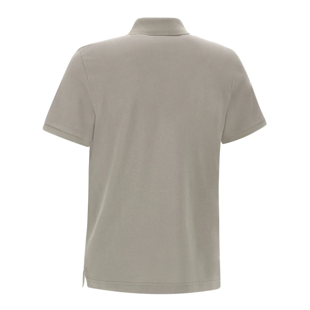 Moose Knuckles Klassieke Katoenen Poloshirt Gray Heren