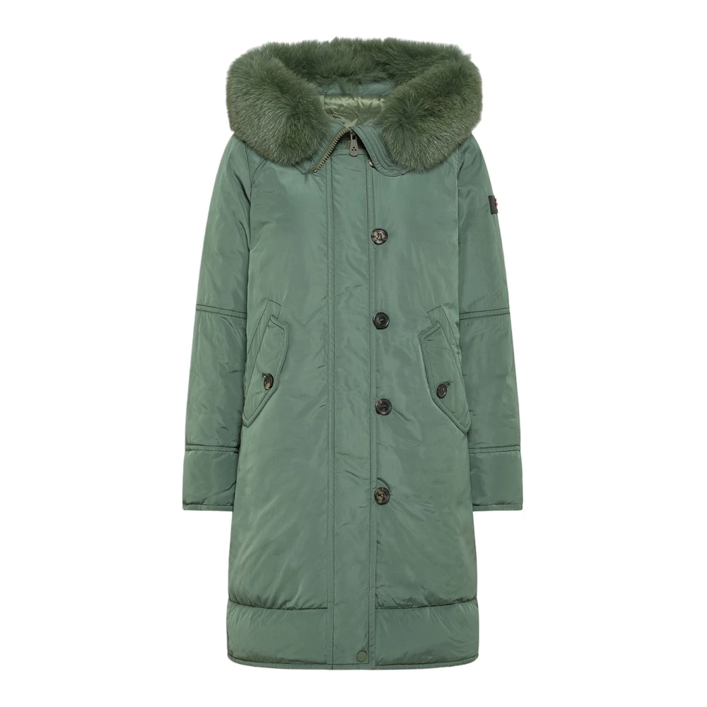 Peuterey Groene Winterjassen Green Dames