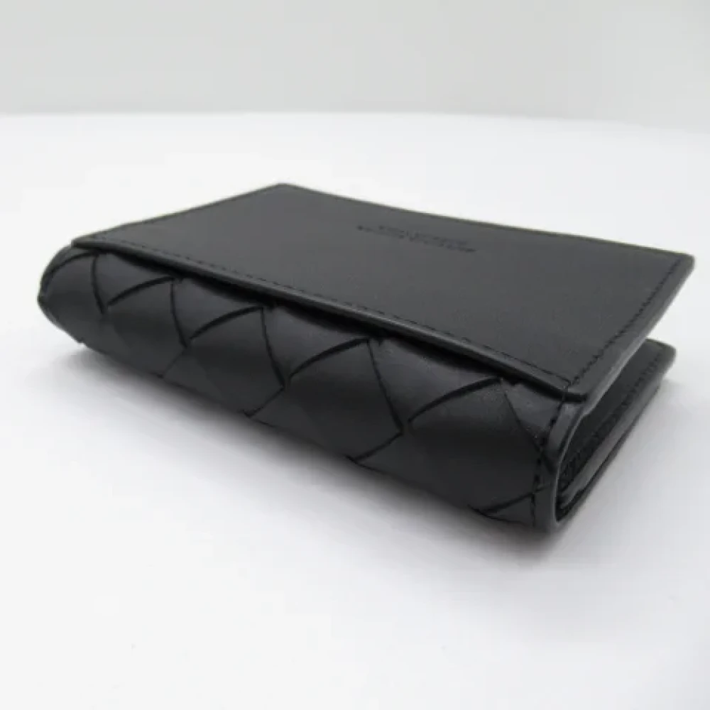 Bottega Veneta Vintage Pre-owned Leather home-office Black Dames