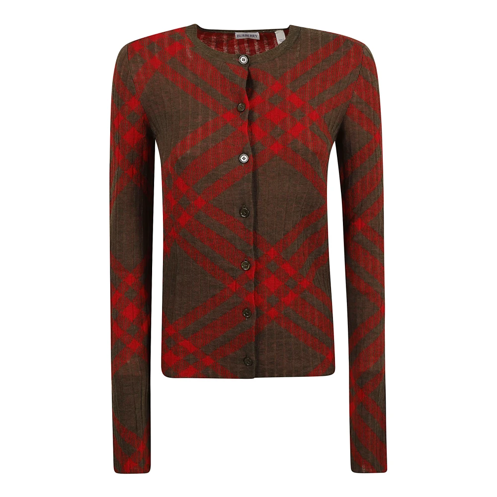 Burberry Chique Sweater Modellen Red Dames