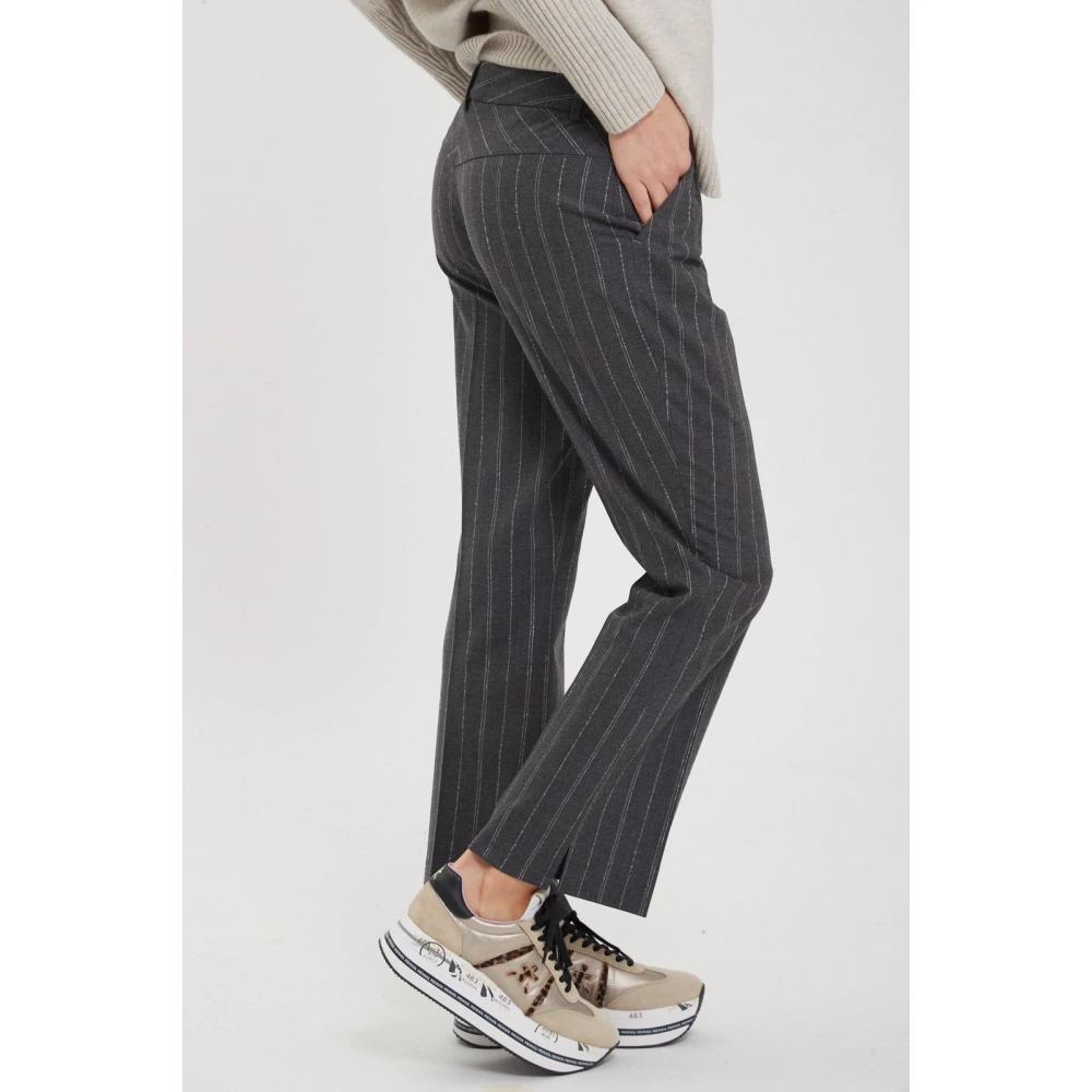 Via Masini 80 Stijlvolle Broek Gray Dames