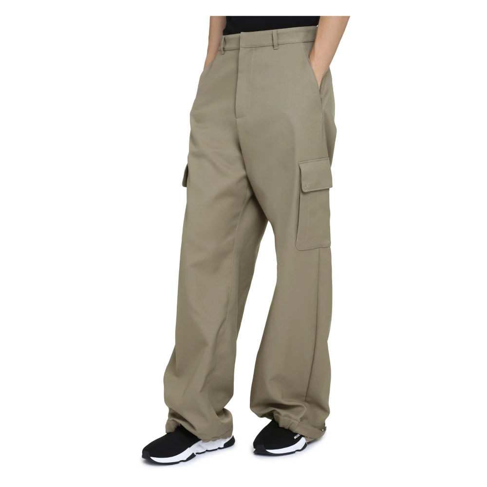 Off White Cargobroek van technische stof Beige Heren