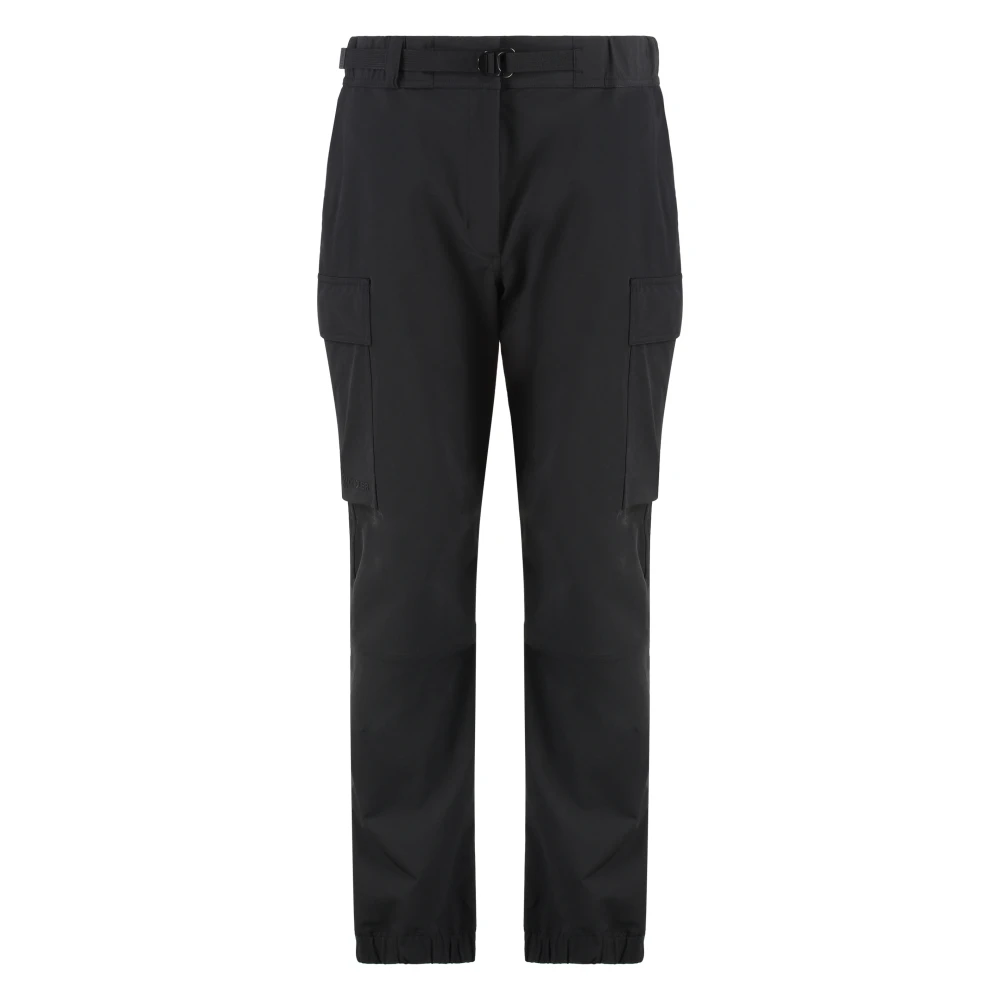 Moncler Donna Nero Pantaloni, L, New,