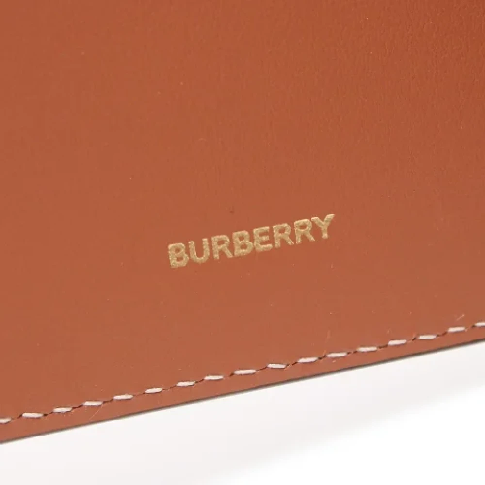 Burberry Vintage Pre-owned Canvas wallets Beige Dames
