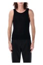 black-ribbed-tank-top