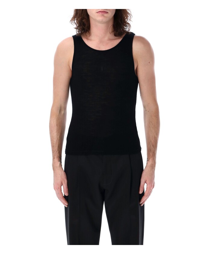 black-ribbed-tank-top
