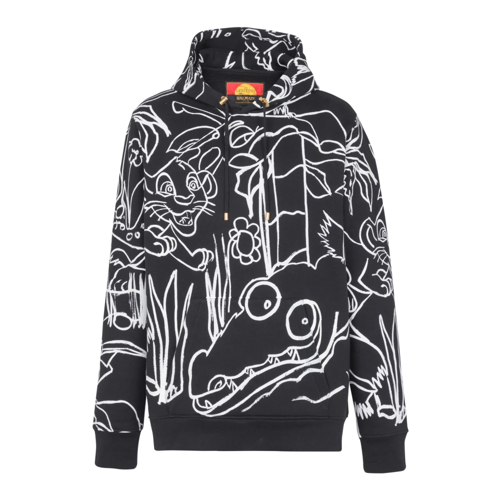 Sweatshirts & Hoodies > Hoodies - - Balmain - Modalova