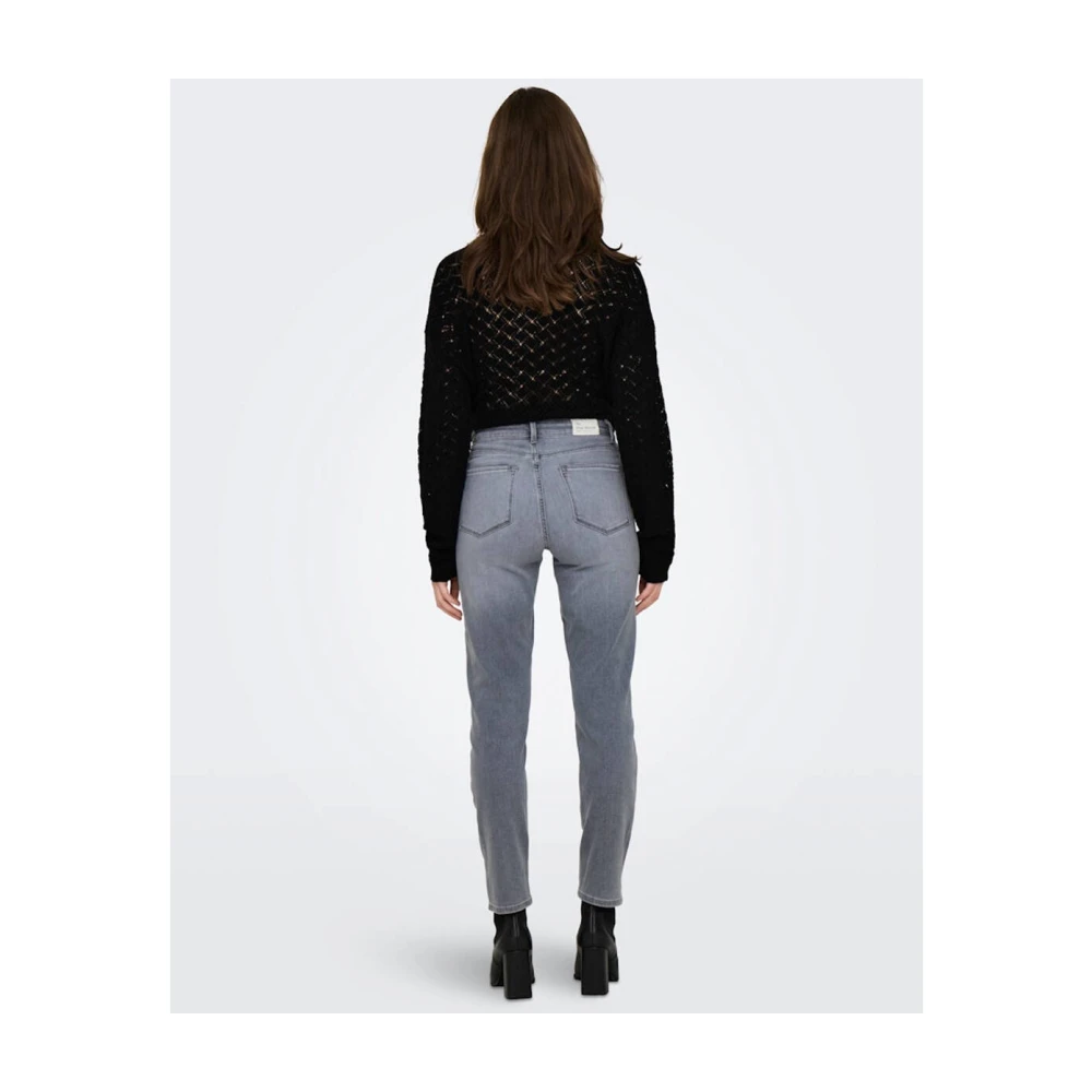 Only Hoge Taille Skinny Jeans Gray Dames