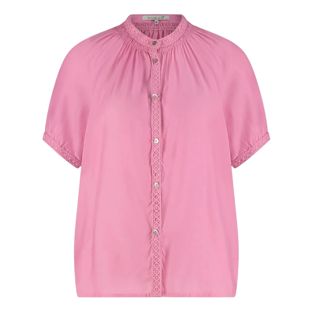 Nukus Alaina blouses roze Pink Dames