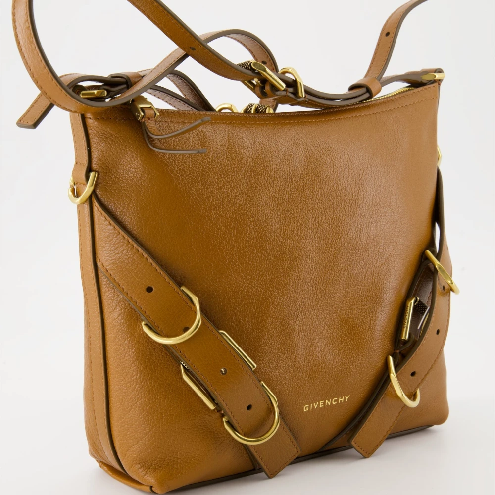 Givenchy Bruine leren schoudertas Brown Dames