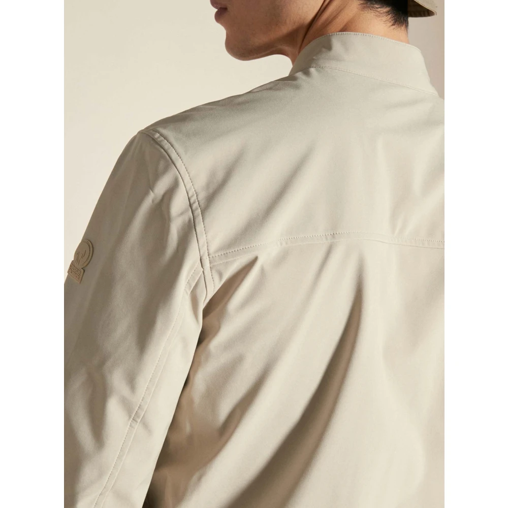 Ciesse Piumini Beige Bomberjack Waterdicht Ademend Softshell Beige Heren