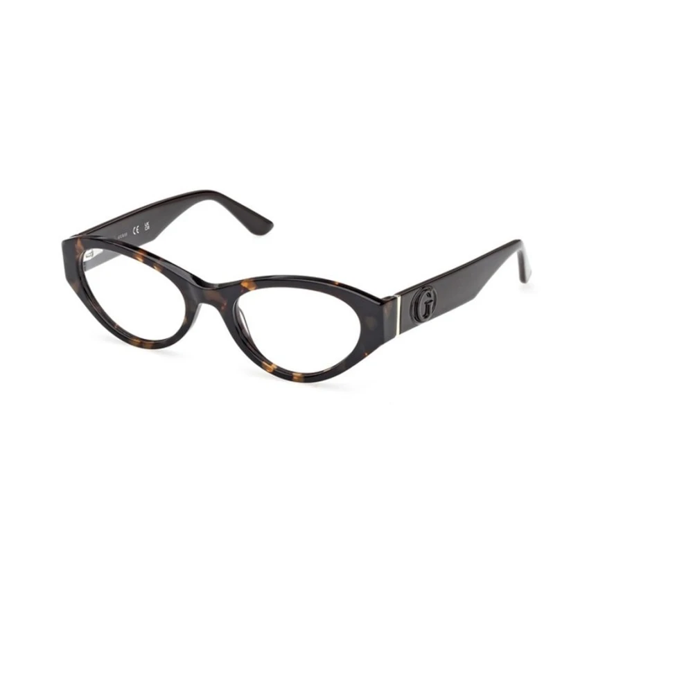 Guess Brown Glasses, Female, 52 Mm, Cat Eye Frame