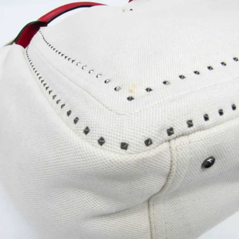 Valentino Vintage Pre-owned Leather shoulder-bags White Dames