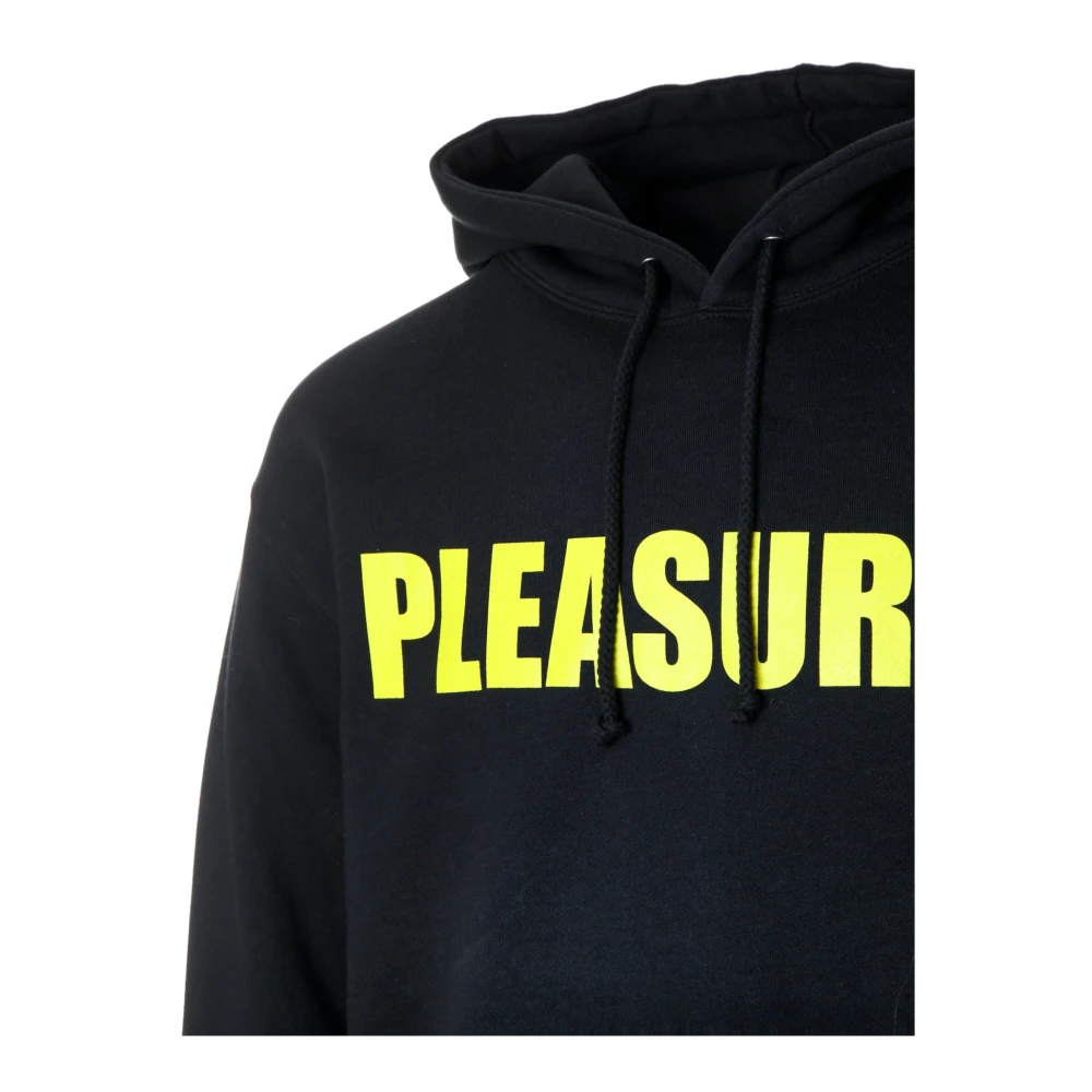 Pleasures Veiligheidshoodie met logoprint Blue Heren