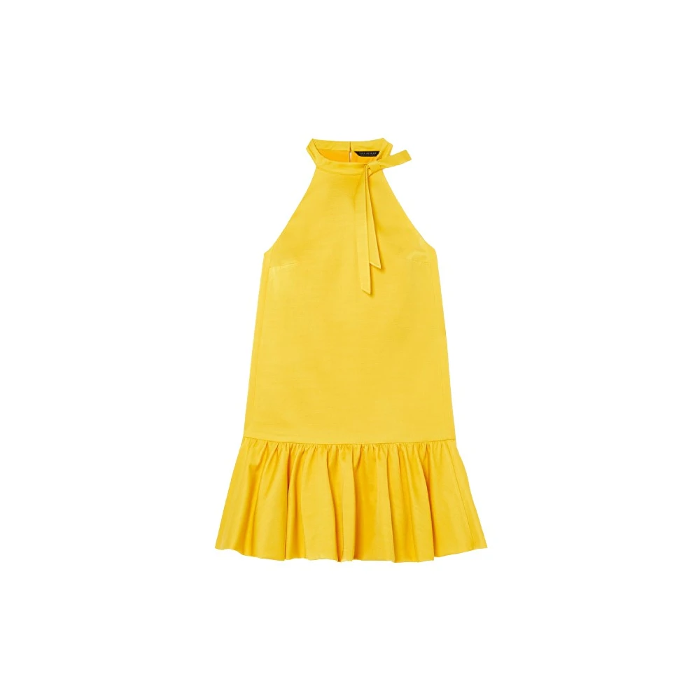 Tara Jarmon Short Dresses Yellow Dames