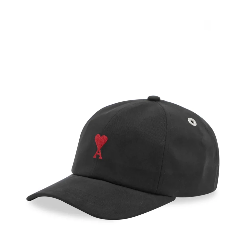 Ami Paris Logo Cap Black Unisex