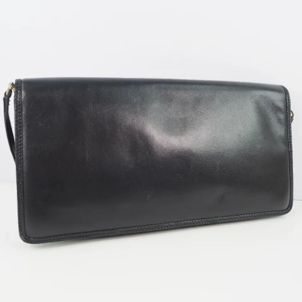 Bally Pre-owned Leather shoulder-bags Black Dames