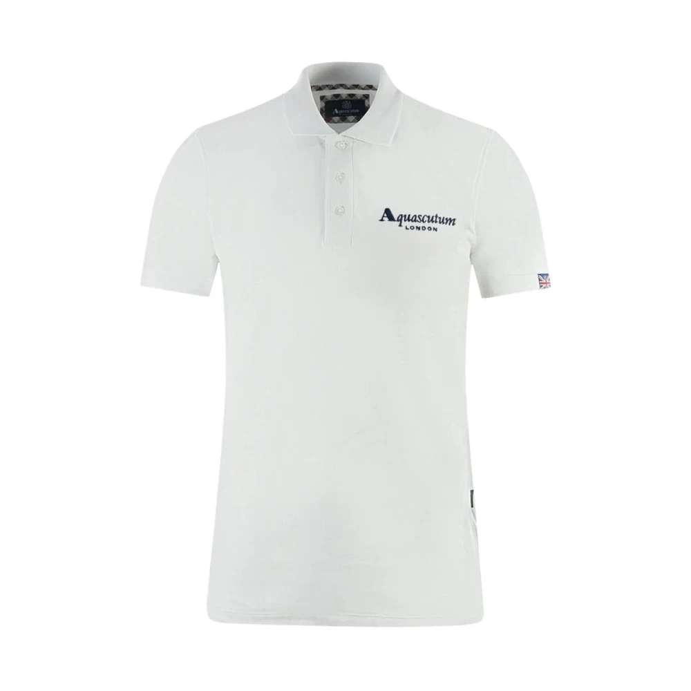 Aquascutum Kleding Polo White Heren