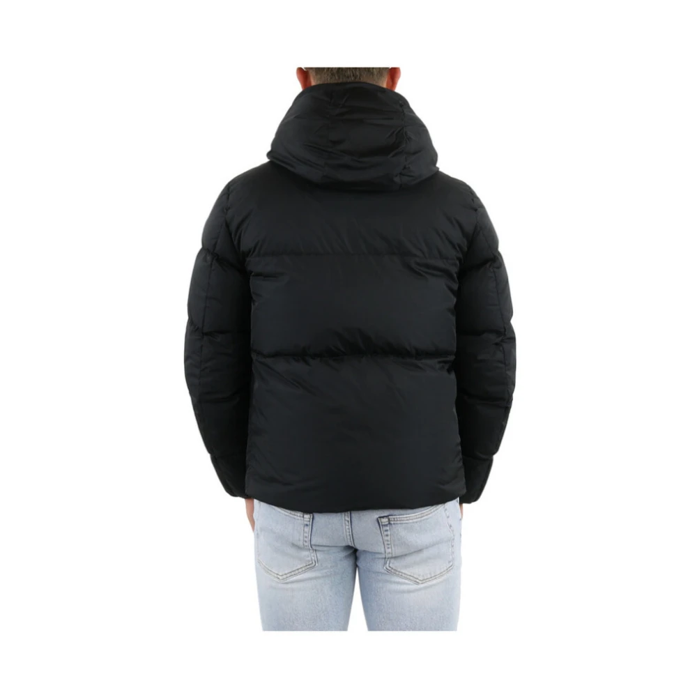 Moncler Montcla Short Down Jacket Black Heren