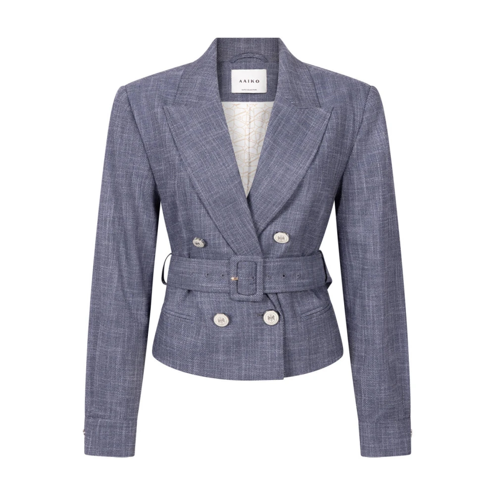 Aaiko Denim Jas MAE Blue Dames