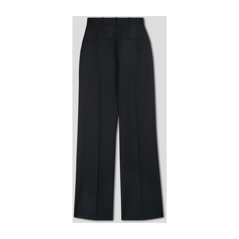 Jacquemus Salie Wollen Broek Black Dames
