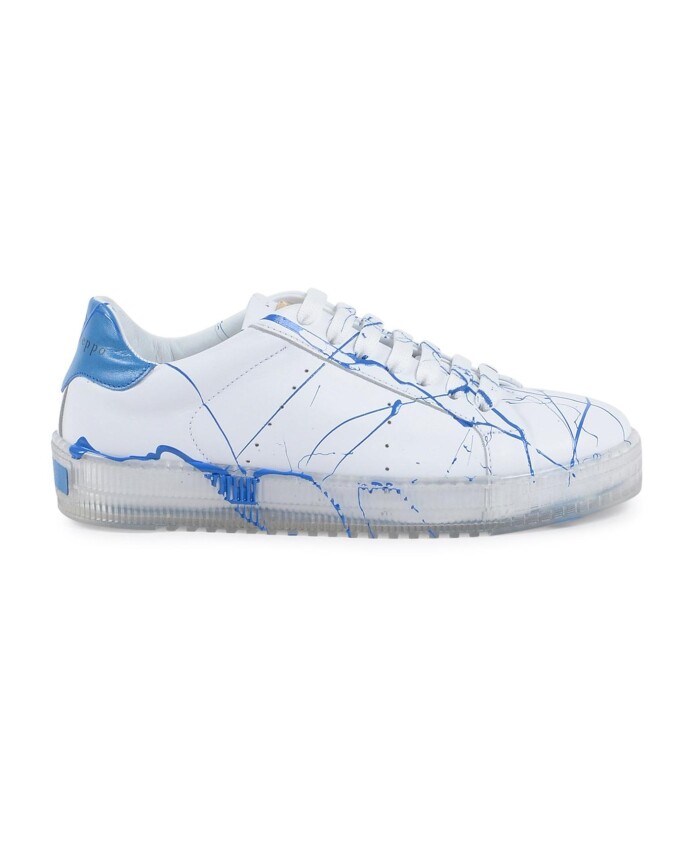 sneakers-blanches-splatter