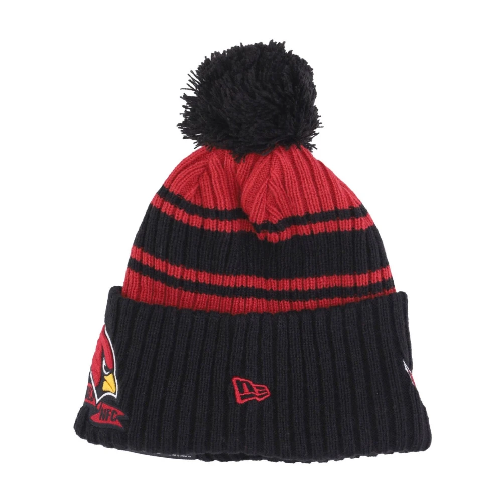 new era Arizona Cardinals Pom Beanie Hat Black Heren