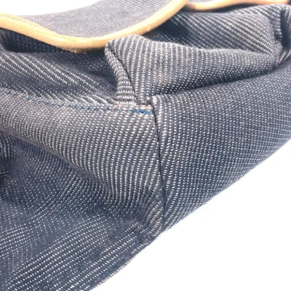 Fendi Vintage Pre-owned Leather fendi-bags Blue Dames