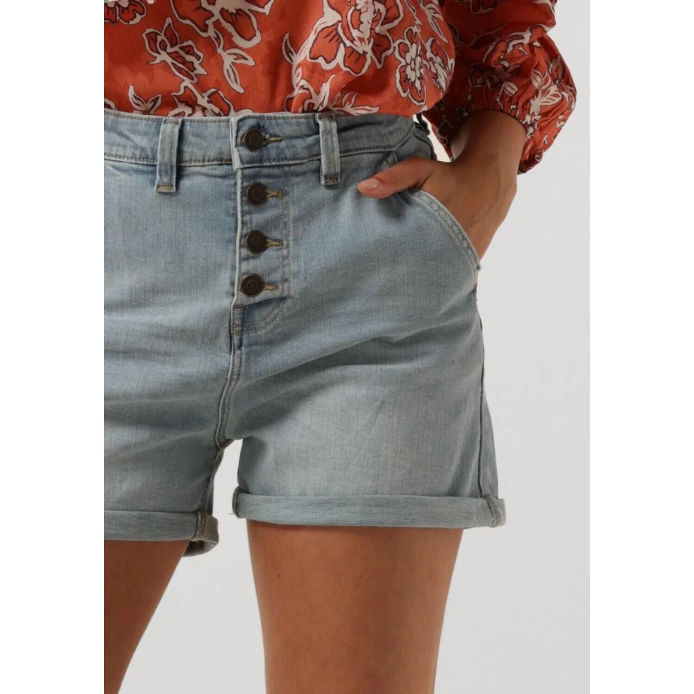 Circle of Trust Blauwe Denim Shorts Mikky Stijl Blue Dames
