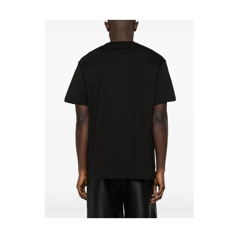 Versace Jeans Couture Zwart Crew Neck T-shirt Black Heren
