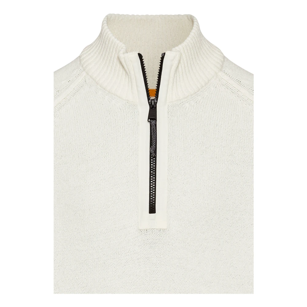 camel active Troyer Pullover van katoenmix Beige Heren