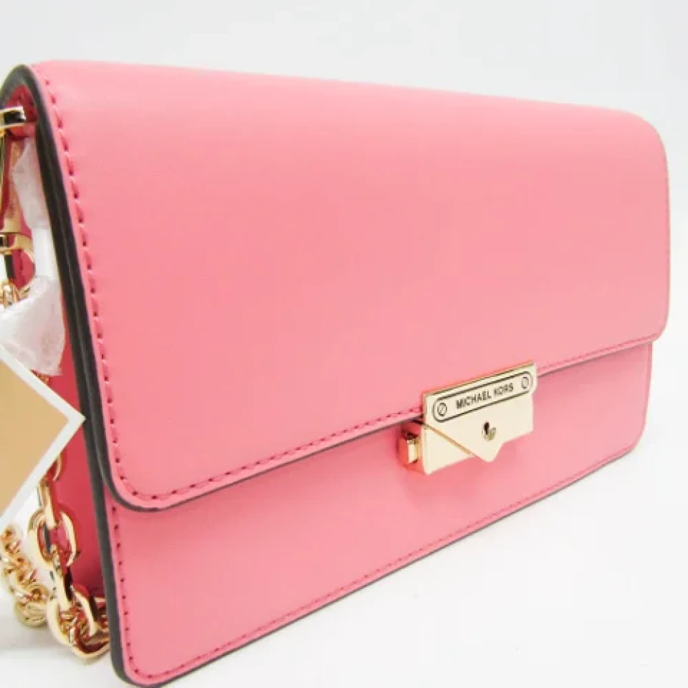 Michael Kors Pre-owned Leather shoulder-bags Pink Dames