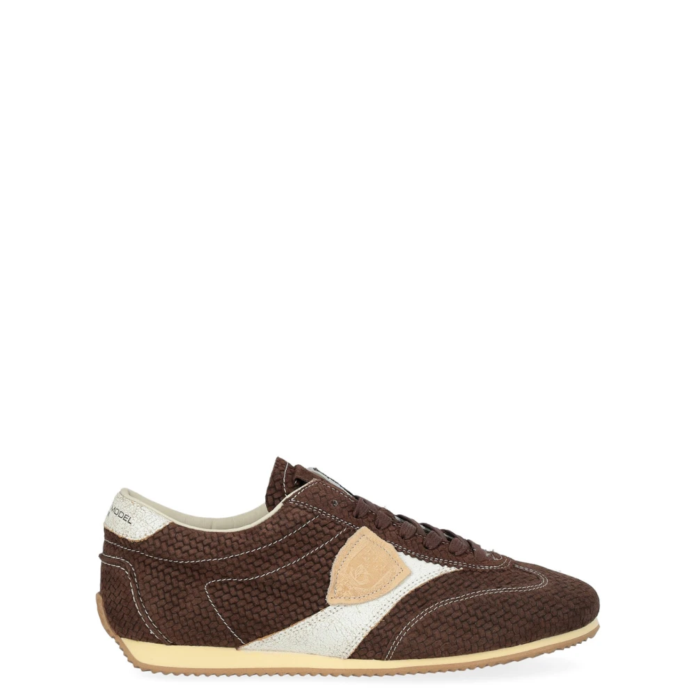 Philippe Model Mannelijk Bruin Planche Sneaker