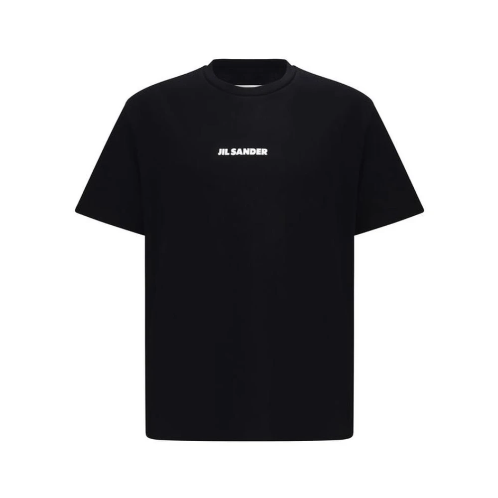 Jil Sander Men's Black Classic Cotton T-Shirt