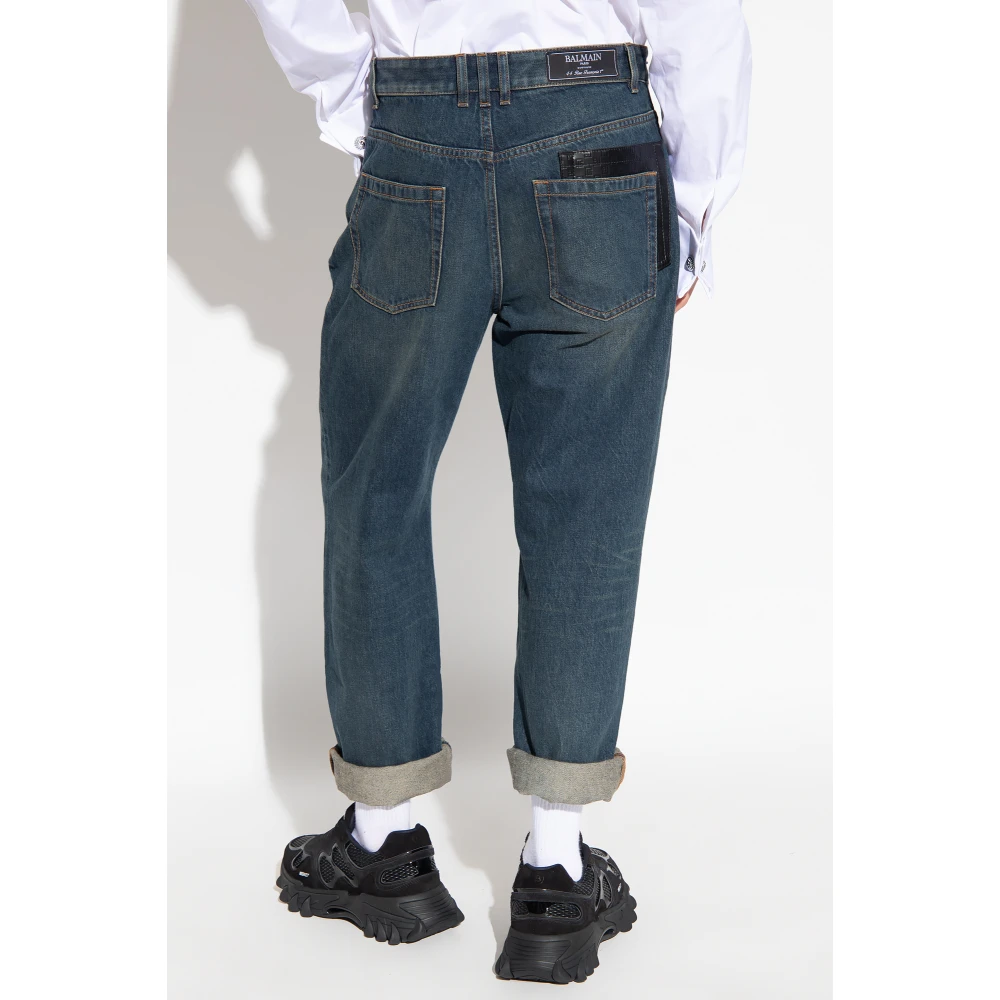Balmain Regular-fit jeans Blue Heren