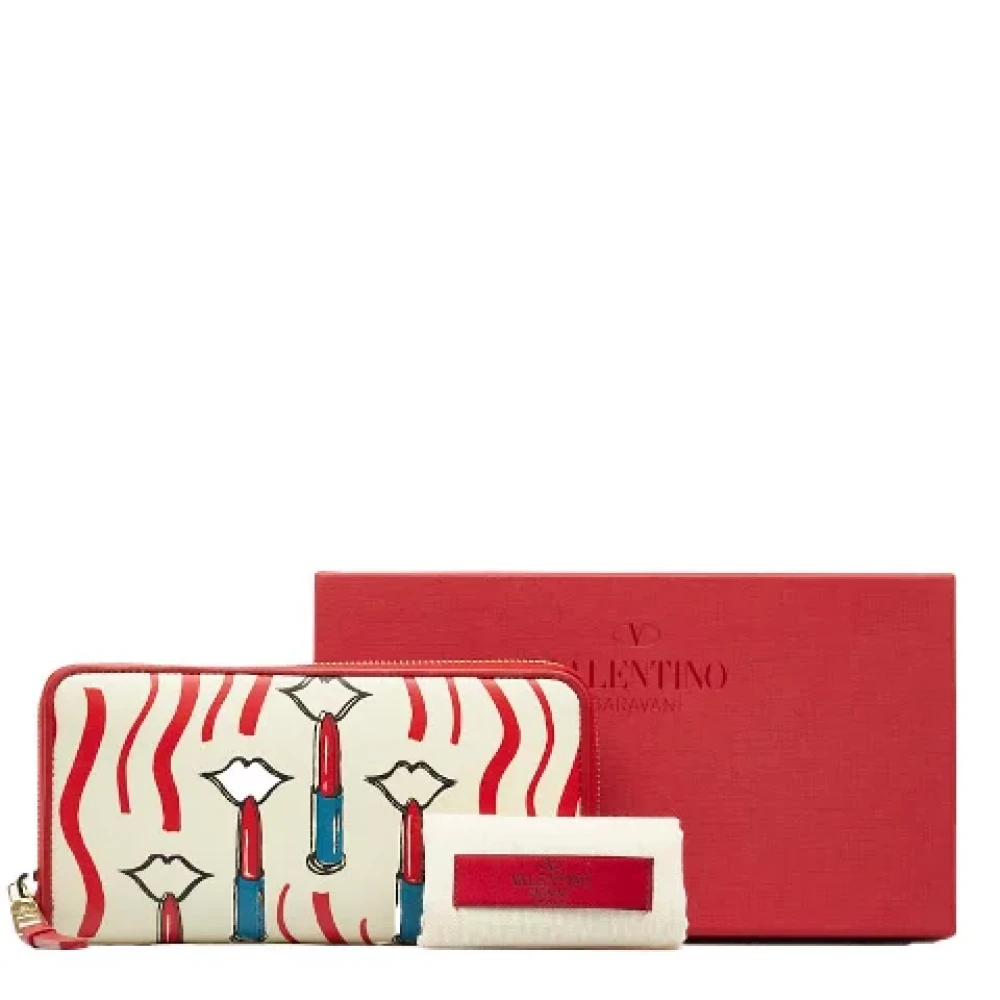 Valentino Vintage Pre-owned Leather wallets Multicolor Dames