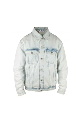 Graffiti Embroidered Skate Denim Jacket