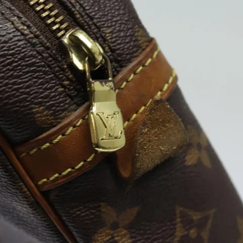 Louis Vuitton Vintage Pre-owned Canvas clutches Brown Dames