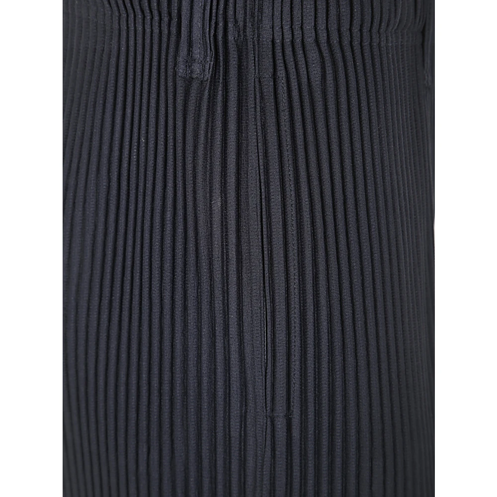 Issey Miyake Navy Basics Broek Blue Heren