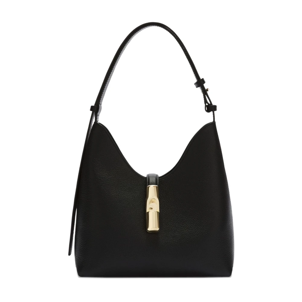 Furla Goccia S Hobo - Female - Shoulder Bags - Black - One Size - Bags