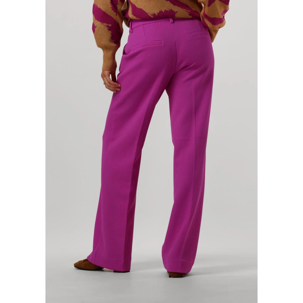 Pom Amsterdam Wijde Pijp Cactus Roze Broek Pink Dames