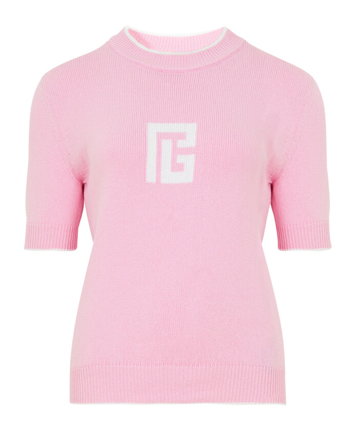 pull-en-maille-a-logo