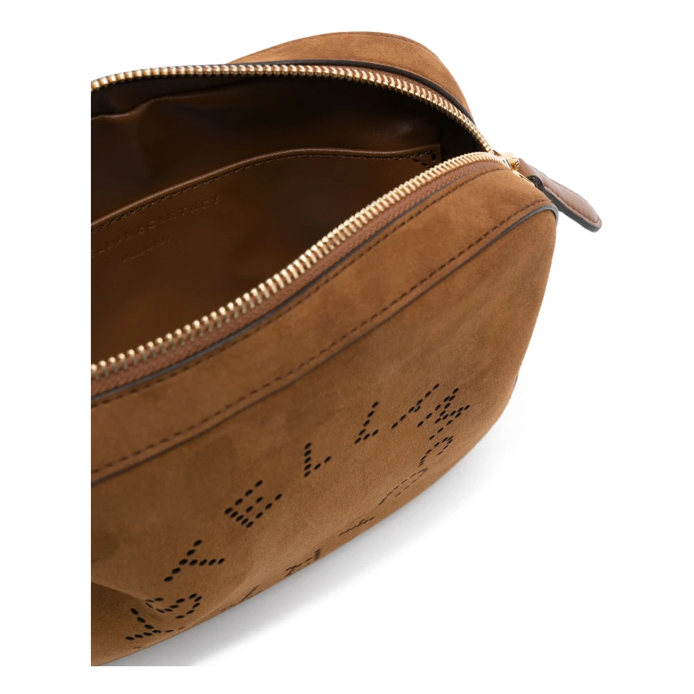 Stella Mccartney Alter Suede Eco Cameratas Brown Dames