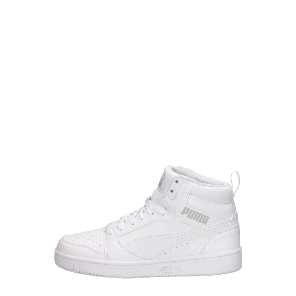 Puma Rebound V6 Mid Jr Dames Schoenen Wit