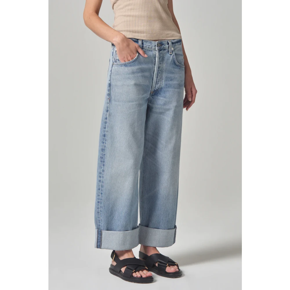 Citizens of Humanity Vintage Silhouet Jeans Blue Dames