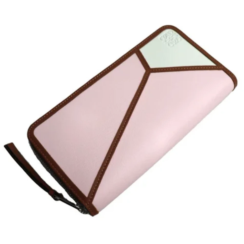 Loewe Pre-owned Leather wallets Multicolor Dames