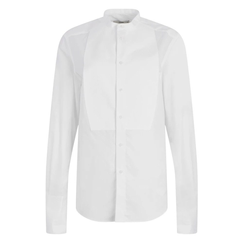 Fendi - Popeline Hemd - Blouses & Shirts - Damen - Weiß - S - Bild 6