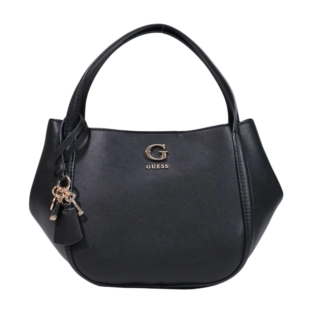 Guess Women's Black Lucci Girlfriend Satchel - Handbags - One Size - Bags