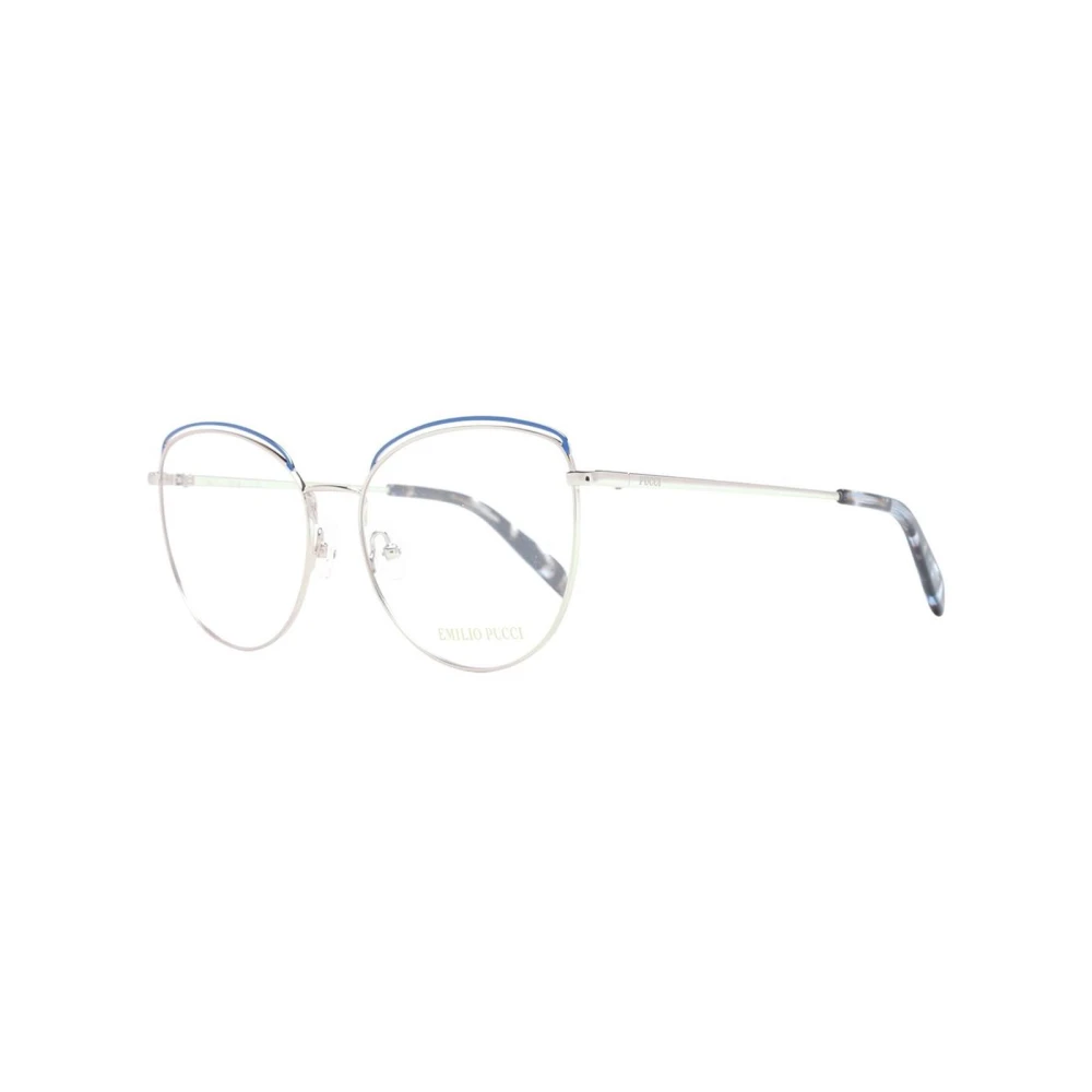 Pucci Women's Blue Metal Round Optical Frames - Glasses - One Size - Accessories